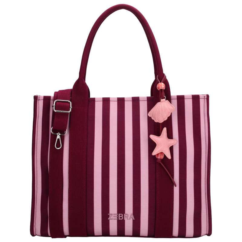 Dámská shopper kabelka Zebra Trends Mira 18L - burgundy