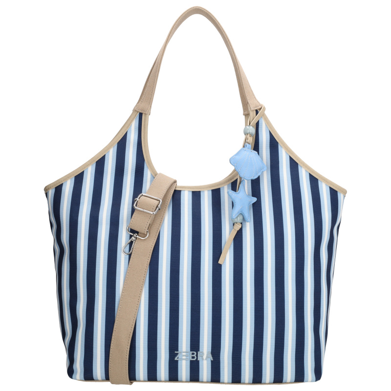 Dámská shopper kabelka Zebra Trends Mira 22,5L - modrá