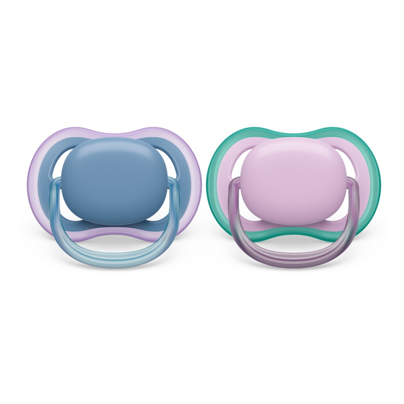 Philips AVENT Šidítko Ultra air neutral 6-18m, 2ks