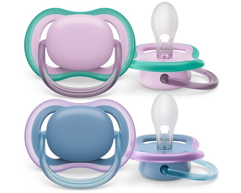 Philips AVENT Šidítko Ultra air neutral 6-18m, 2ks