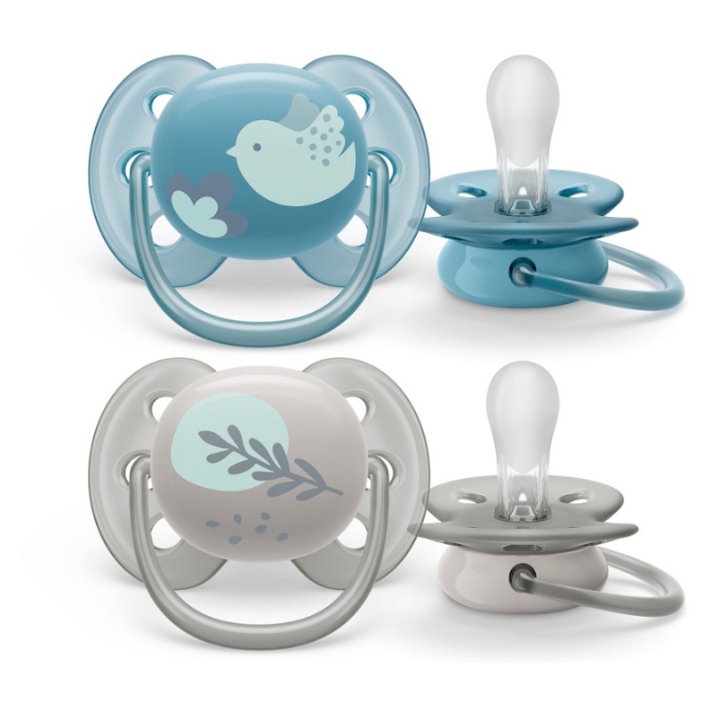 Philips AVENT Šidítko Ultrasoft Premium Zvířátko 6-18m, 2 ks