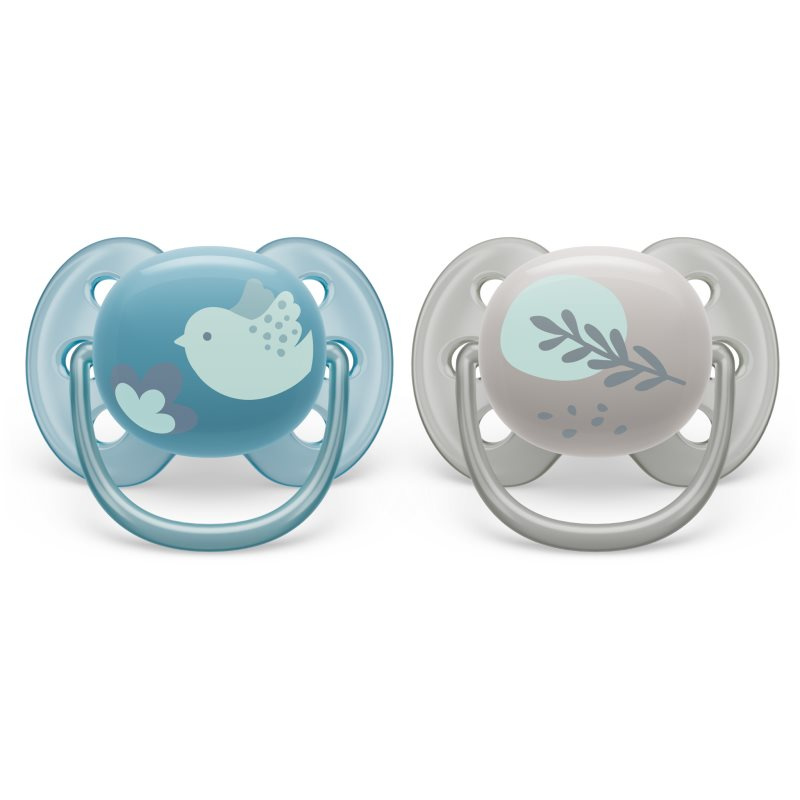 Philips AVENT Šidítko Ultrasoft Premium Zvířátko 6-18m, 2 ks