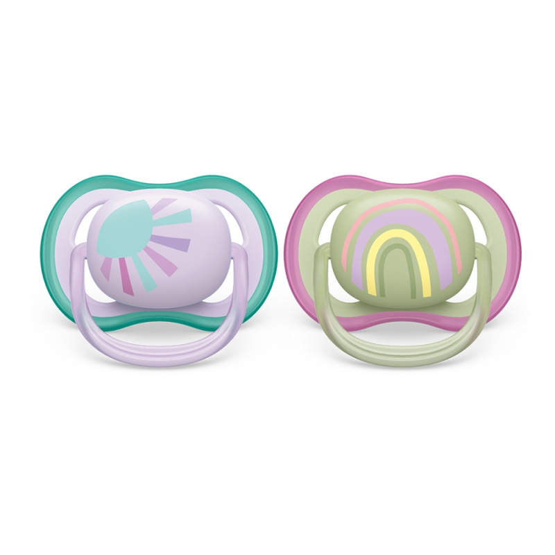 Philips AVENT Šidítko Ultra air Obrázek 0-6m , 2ks