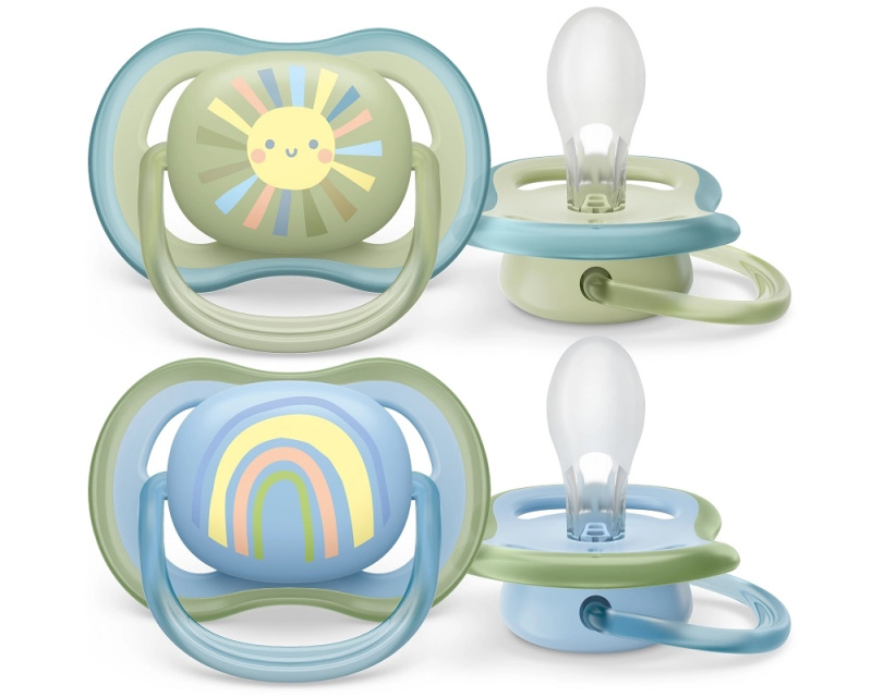 Philips AVENT Šidítko Ultra air Obrázek 0-6m , 2ks