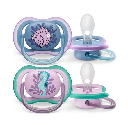 Philips AVENT Šidítko Ultra air Obrázek 6-18m , 2ks