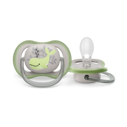 Philips AVENT Šidítko Ultra air 6-18m velryba, 1ks