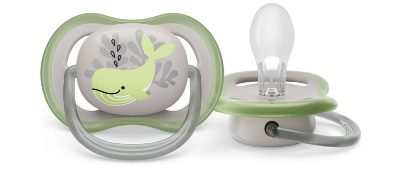 Philips AVENT Šidítko Ultra air 6-18m velryba, 1ks