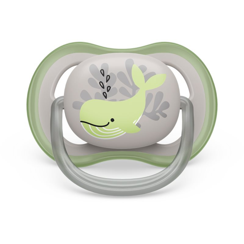 Philips AVENT Šidítko Ultra air 6-18m velryba, 1ks