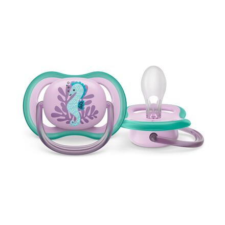 Philips AVENT Šidítko Ultra air 6-18m mořský koník, 1ks