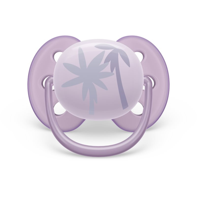 Philips AVENT Šidítko Ultrasoft Premium 0-6m fialová, 1 ks