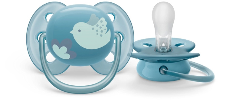 Philips AVENT Šidítko Ultrasoft Premium 6-18m fialová, 1 ks
