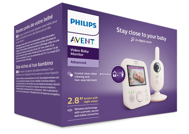 Philips AVENT Baby video monitor SCD881/26