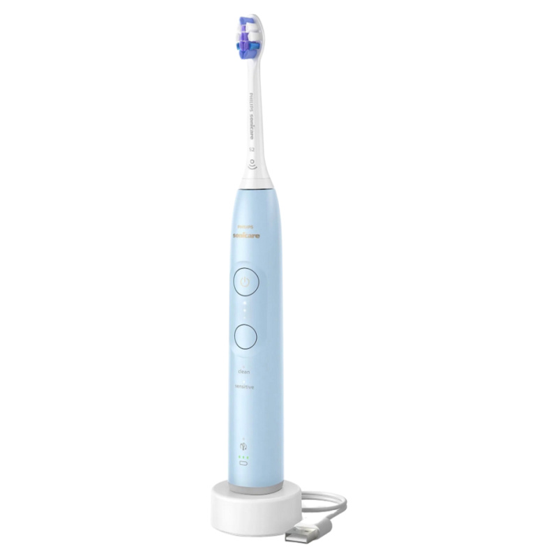 Philips Sonicare 6100 HX7406/01 sonický elektrický zubní kartáček Light Blue 1 ks