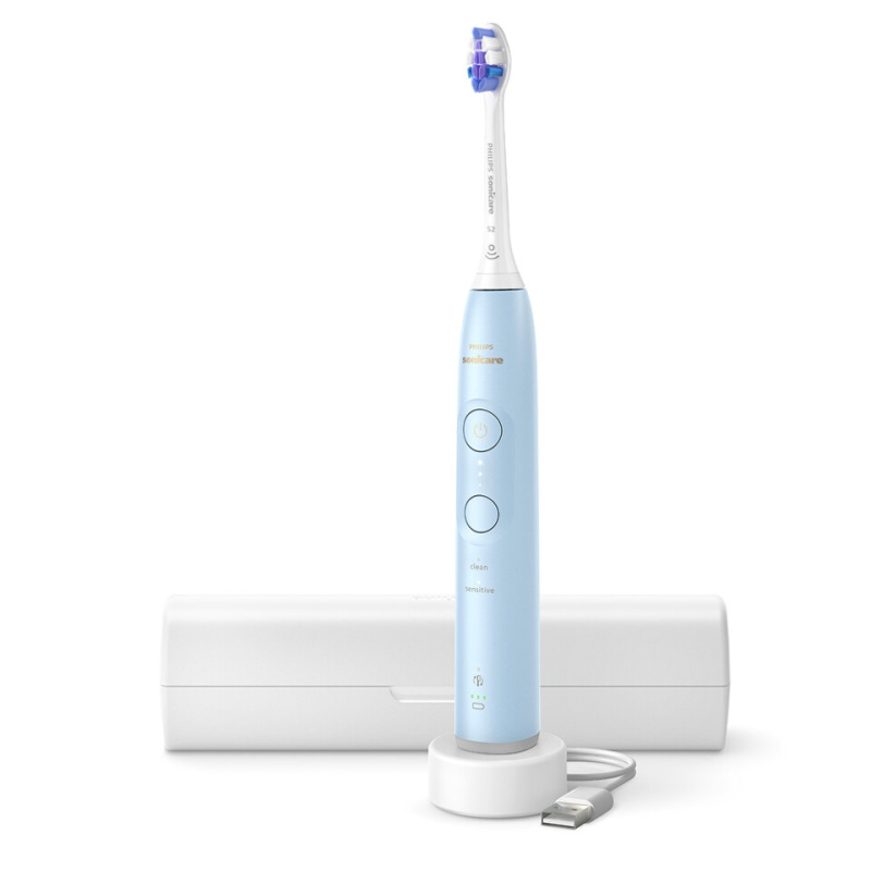 Philips Sonicare 6100 HX7406/02 sonický elektrický zubní kartáček Light Blue 1 ks