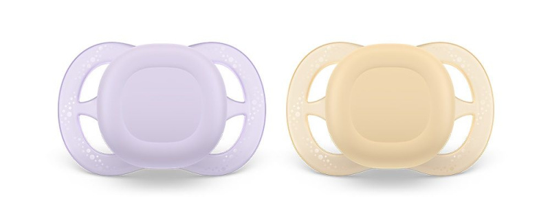 Philips Avent Ultrastart SCF075/01 0-2 m dudlík Yellow/Purple 2 ks