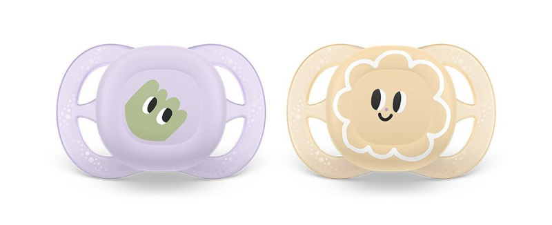 Philips Avent Ultrastart SCF075/03 0-2 m dudlík Girl 2 ks