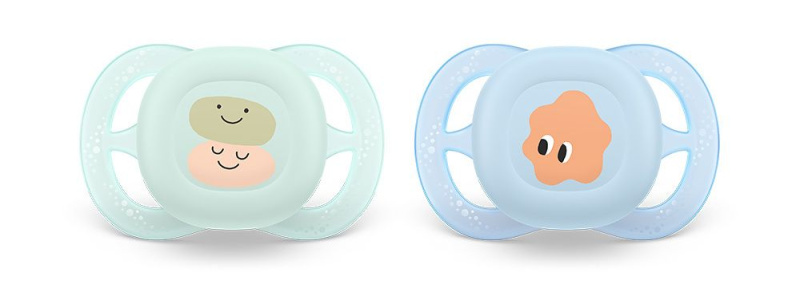 Philips Avent Ultrastart SCF075/04 0-2 m dudlík Boy 2 ks