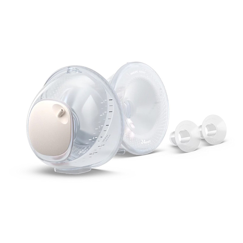 Philips Avent Hands-Free Premium Plus SCF439/01 sběrače mateřského mléka 2 ks