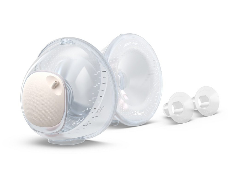 Philips Avent Hands-Free Premium Plus SCF439/01 sběrače mateřského mléka 2 ks