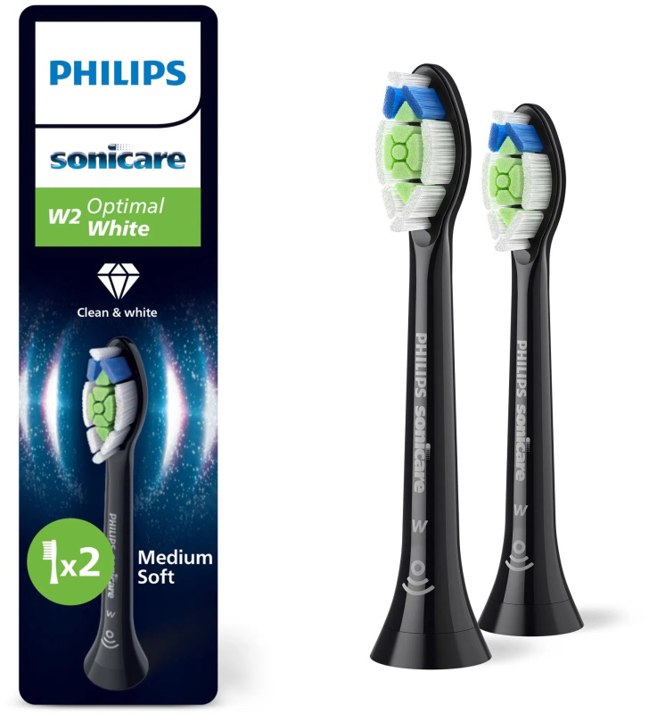 Philips Sonicare Optimal White HX6062/88 náhradní hlavice pro zubní kartáček 2 ks