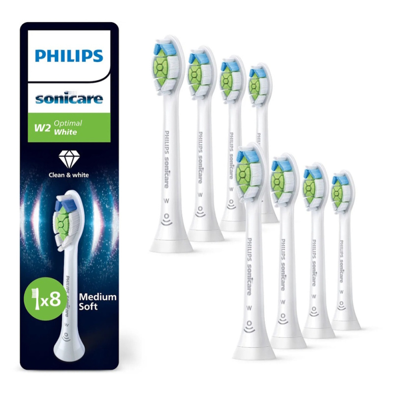 Philips Sonicare Optimal White HX6068/87 náhradní hlavice pro zubní kartáček 8 ks