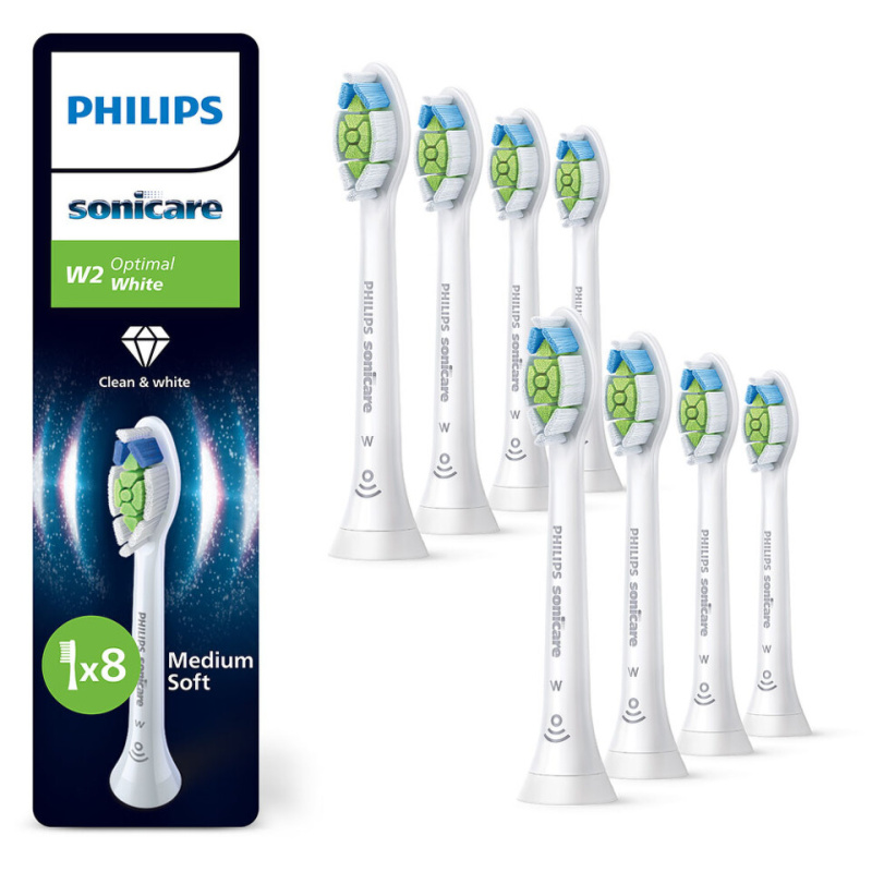 Philips Sonicare Optimal White HX6068/87 náhradní hlavice pro zubní kartáček 8 ks