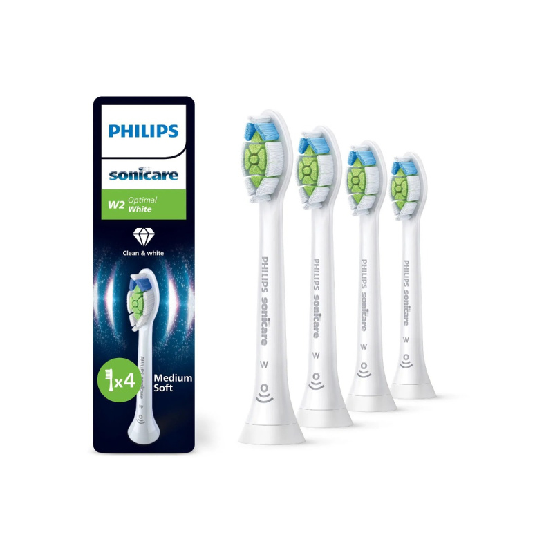 Philips Sonicare Optimal White HX6064/87 náhradní hlavice pro zubní kartáček 4 ks