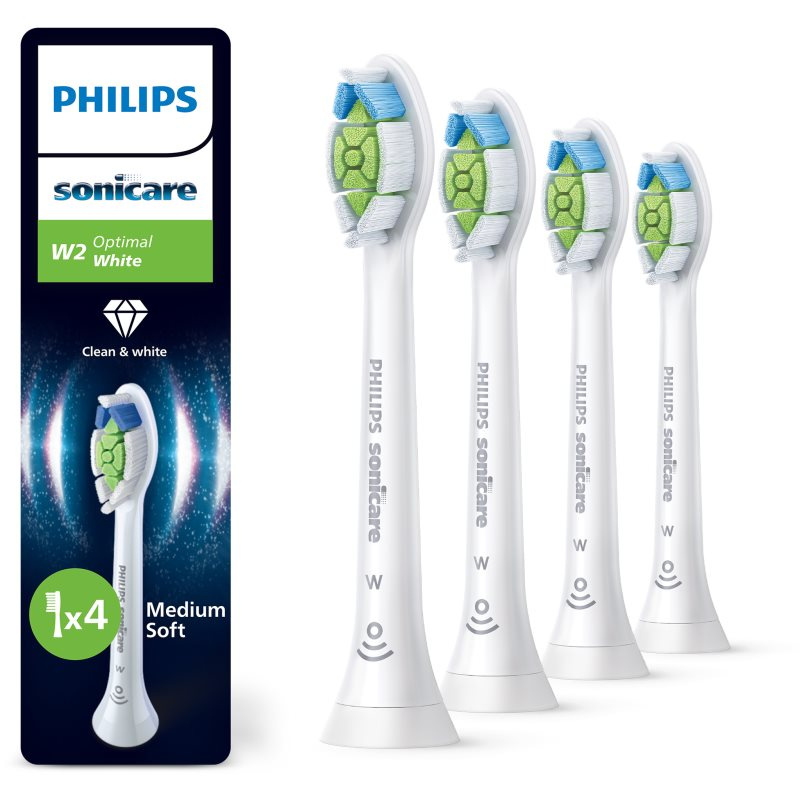 Philips Sonicare Optimal White HX6064/87 náhradní hlavice pro zubní kartáček 4 ks