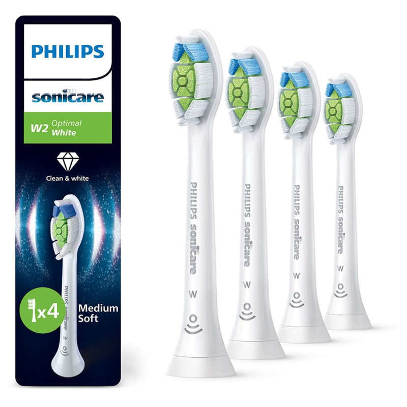 Philips Sonicare Optimal White HX6064/87 náhradní hlavice pro zubní kartáček 4 ks