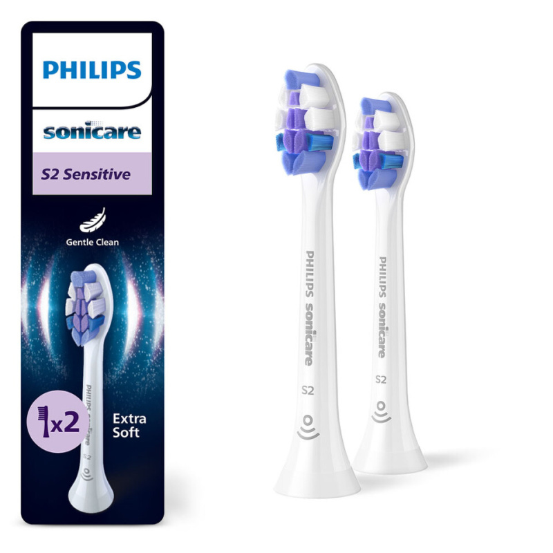 Philips Sonicare Sensitive HX6052/87 náhradní hlavice pro zubní kartáček 2 ks