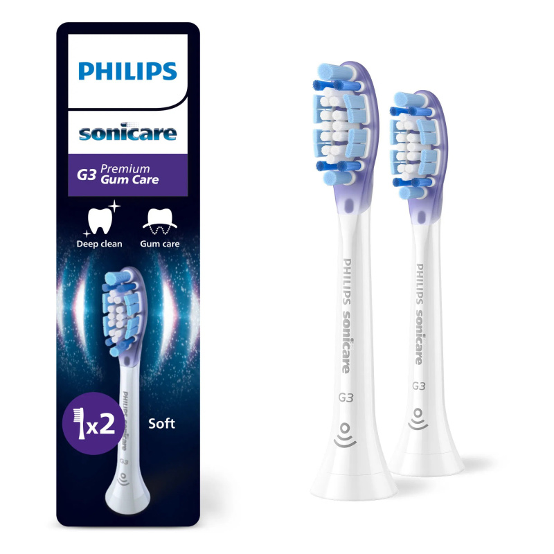 Philips Sonicare Premium Gum Care HX9052/87 náhradní hlavice pro zubní kartáček 2 ks