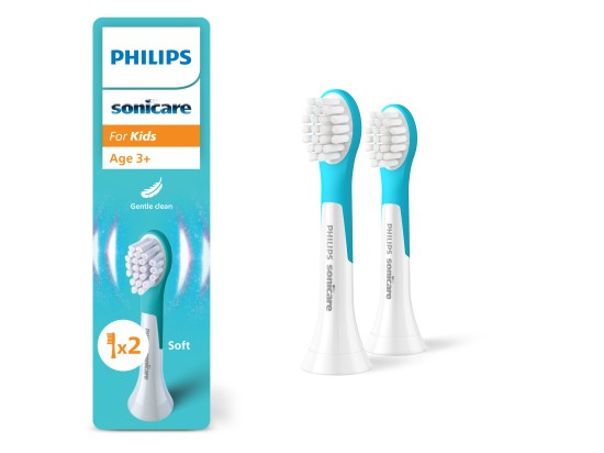 Philips Sonicare For Kids Mini 3+ HX6032/90 náhradní hlavice pro zubní kartáček pro děti 2 ks