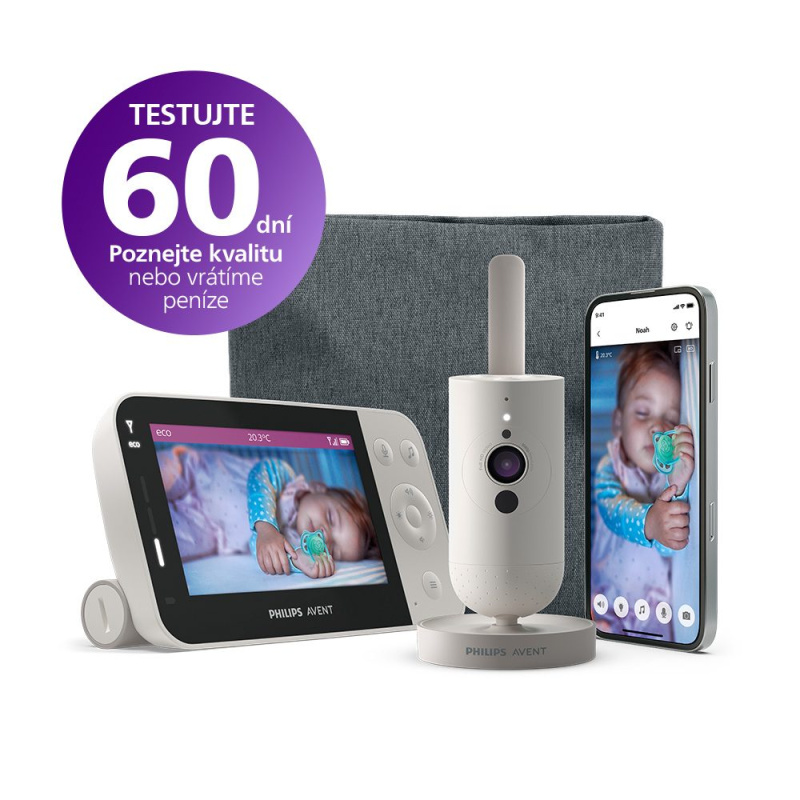 Philips Avent Connected SCD953/26 chytrá video chůvička 1 ks