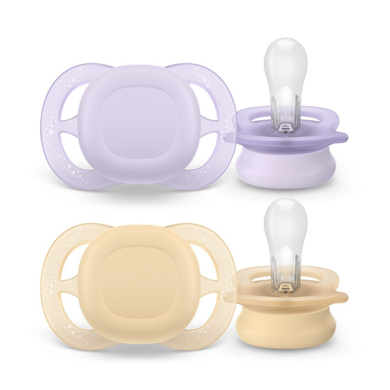 Philips Avent Ultrastart SCF075/11 0-2 m dudlík Girl 2 ks