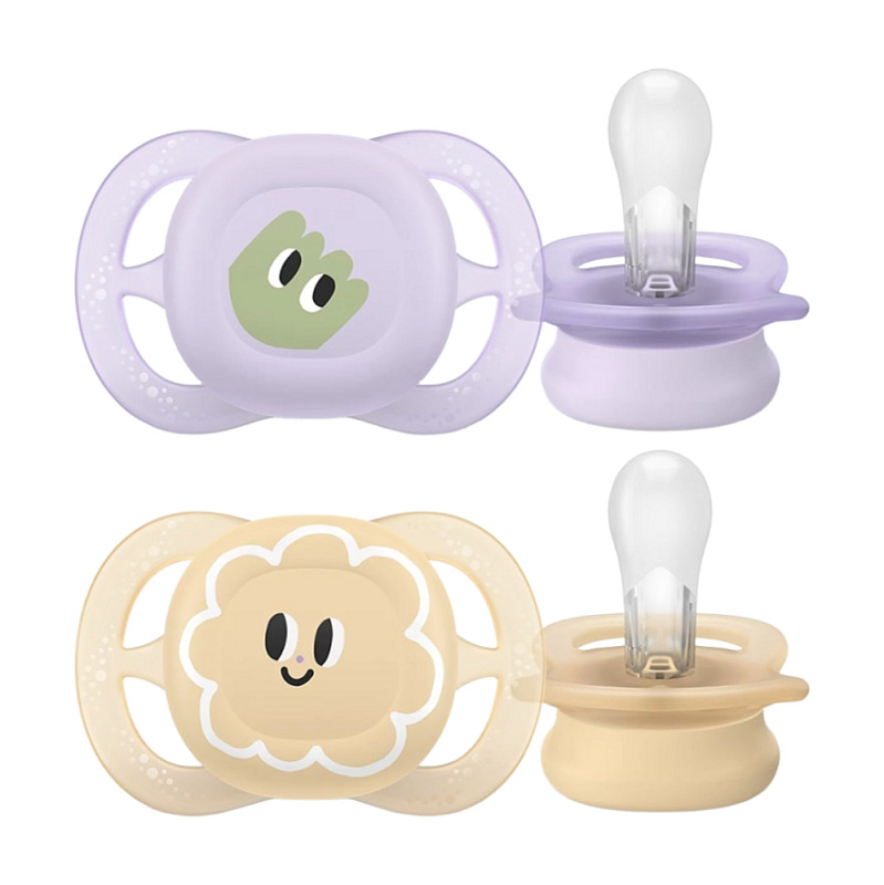 Philips Avent Ultrastart SCF075/13 0-2 m dudlík Girl 2 ks
