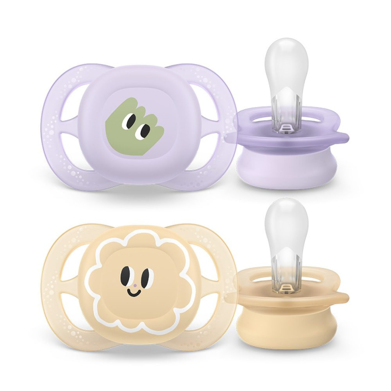 Philips Avent Ultrastart SCF075/13 0-2 m dudlík Girl 2 ks