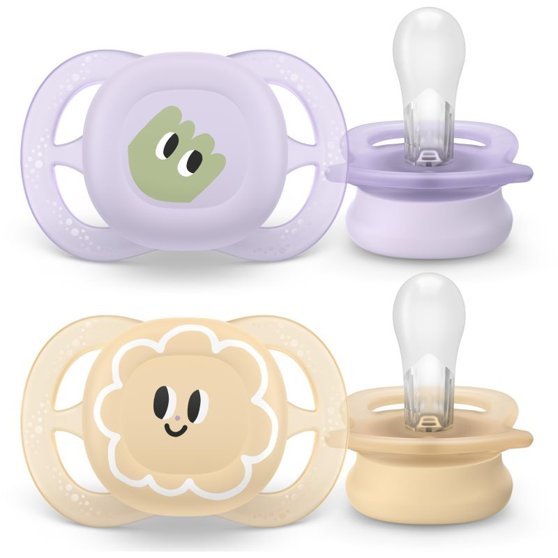 Philips Avent Ultrastart SCF075/13 0-2 m dudlík Girl 2 ks