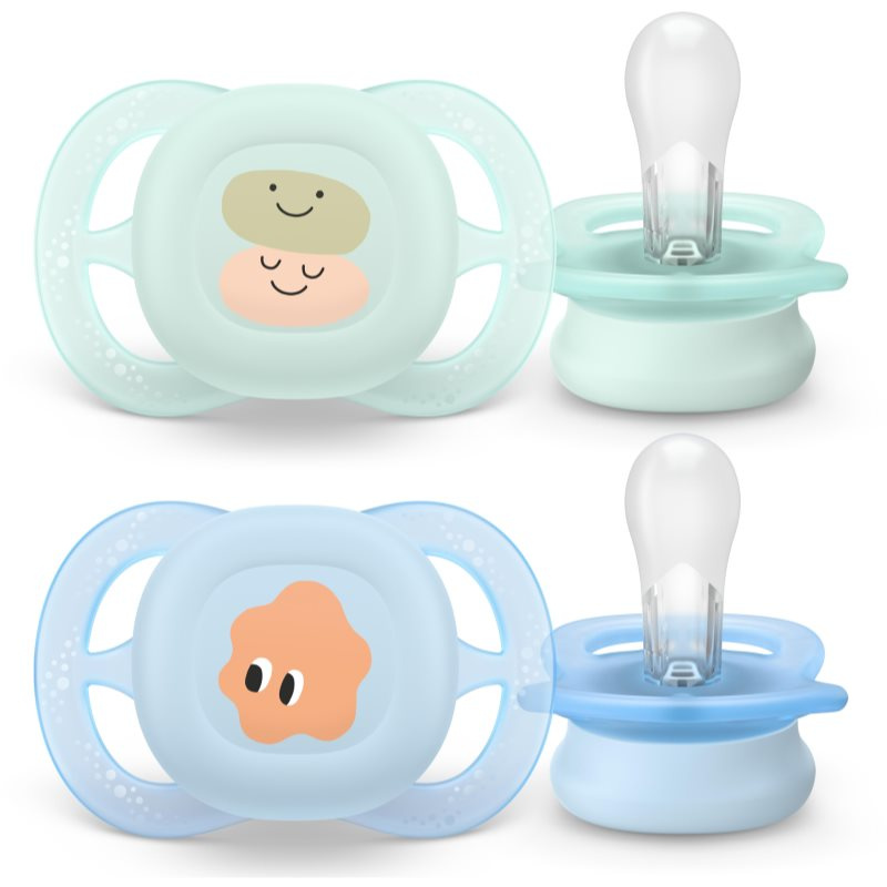 Philips Avent Ultrastart SCF075/14 0-2 m dudlík Boy 2 ks