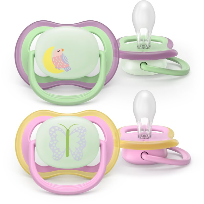 Philips Avent Ultra Air SCF376/29 6-18m dudlík Girl 2 ks
