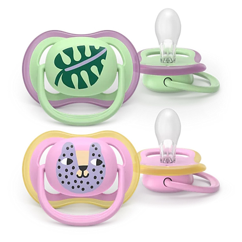 Philips Avent Ultra Air SCF087/13 6-18m dudlík Girl 2 ks