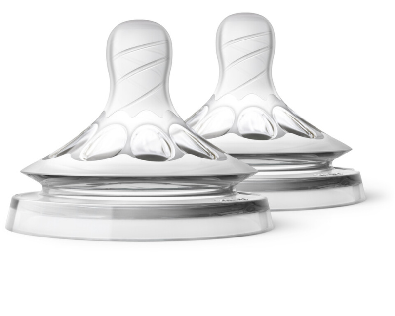 Philips Avent Natural SCF657/27 savička na láhev First Flow 0 m 2 ks