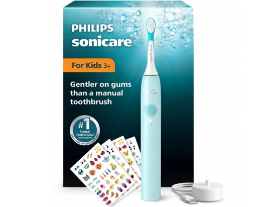 Philips Sonicare For Kids dětský elektrický zubní kartáček 3+ tyrkysový