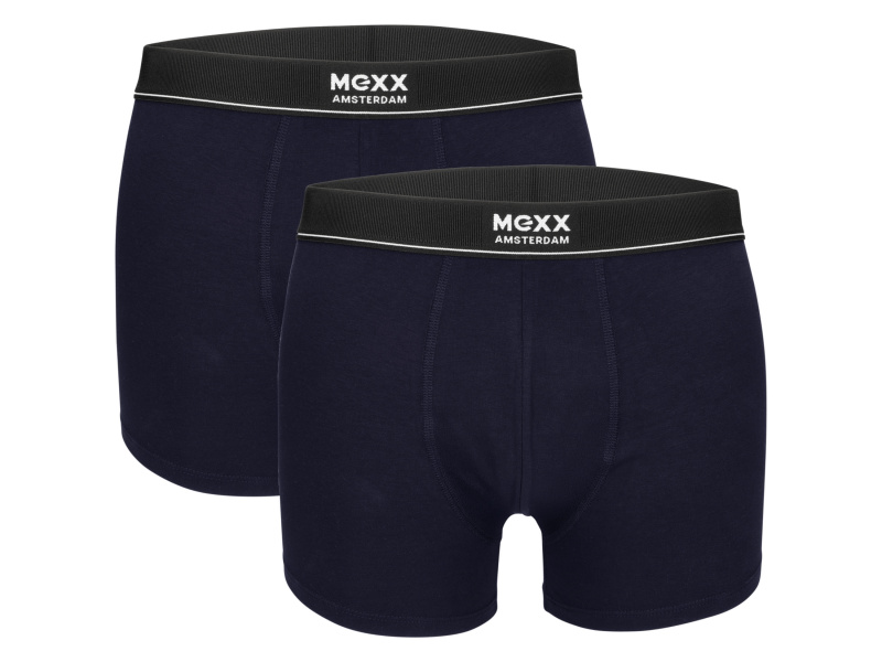 Mexx Pánské boxerky, 2 kusy (navy modrá, XL)