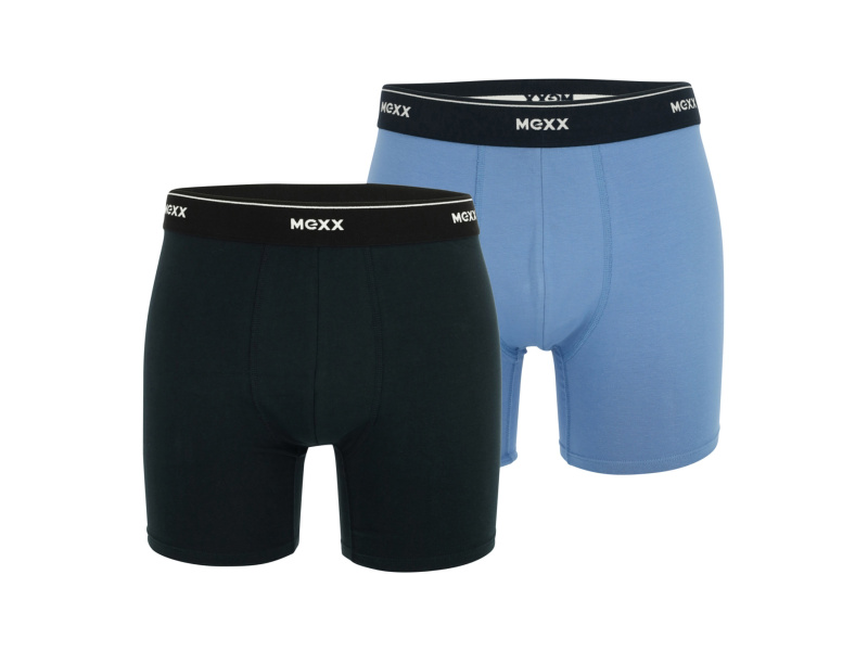 Mexx Pánské boxerky, 2 kusy (navy modrá / modrá, XXl)