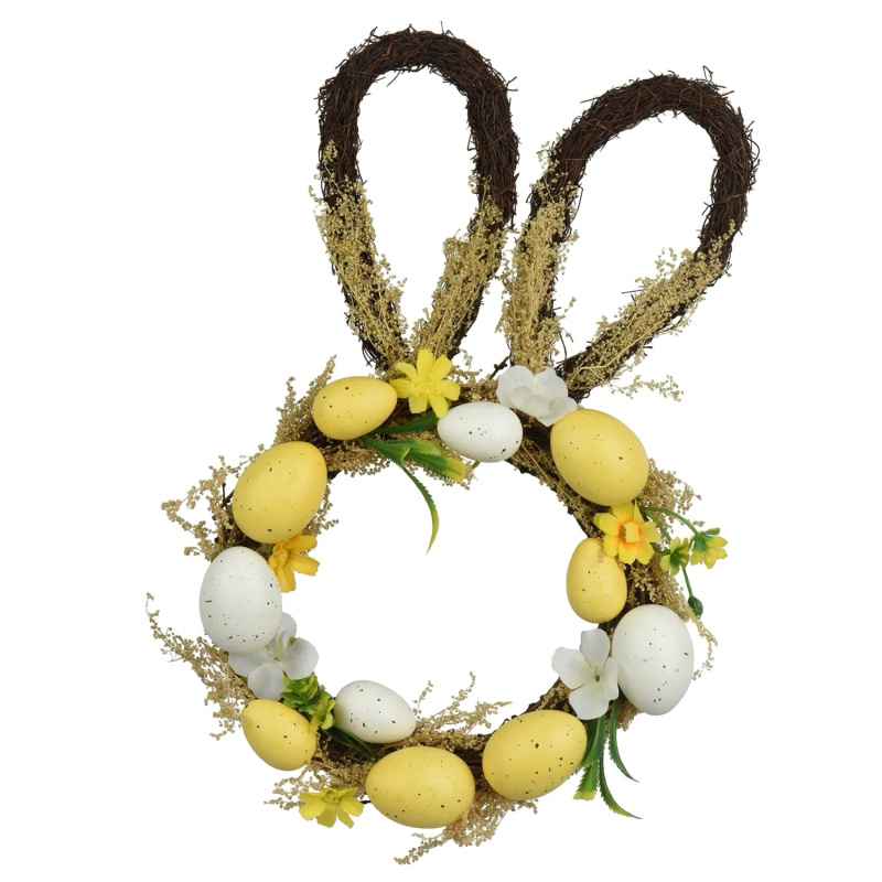 Kaemingk Velikonoční dekorativní věnec 22 x 6 x 38 cm