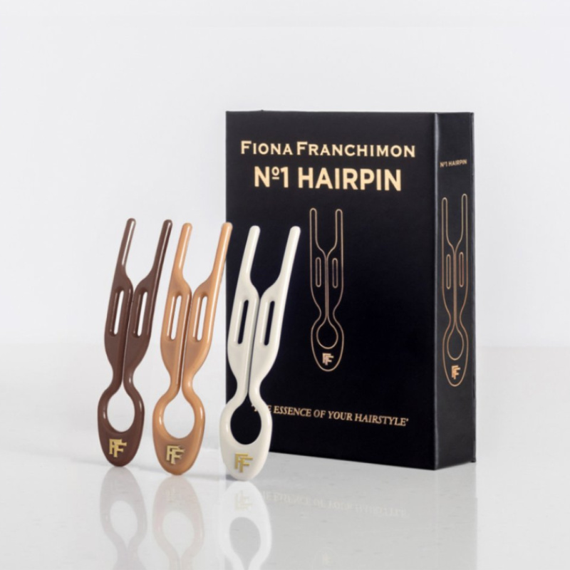 FIONA FRANCHIMON Sada tří vlasových spon - NO.1 Hairpin - Milano