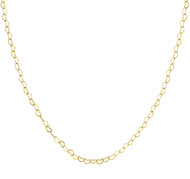 Rosefield Srdíčkový pozlacený řetízek JNHCG-J684