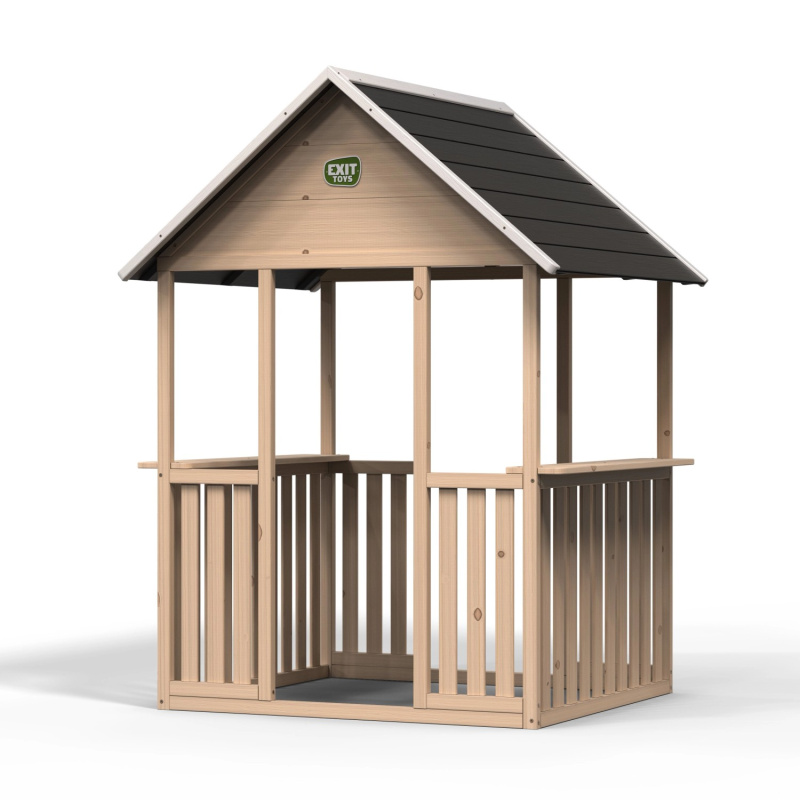EXIT Dřevěný dětský domeček Panorama 100, 108 x 147 x 120 cm