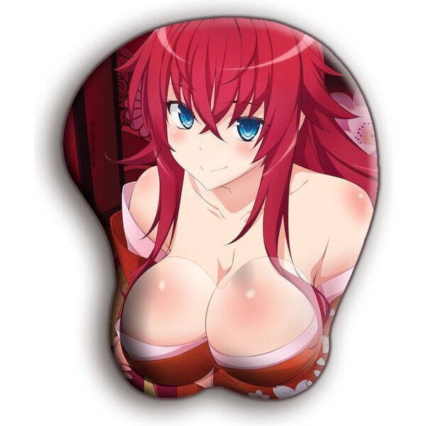 Herní podložka pod myš Highschool DxD – Rias s 3D podpěrkou zápěstí
