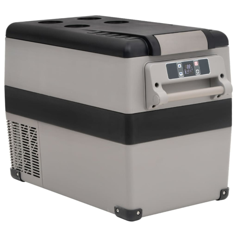 Chladicí Box S Rukojetí Černý A Bílý Pp A Pe - 55 l / s adaptérem